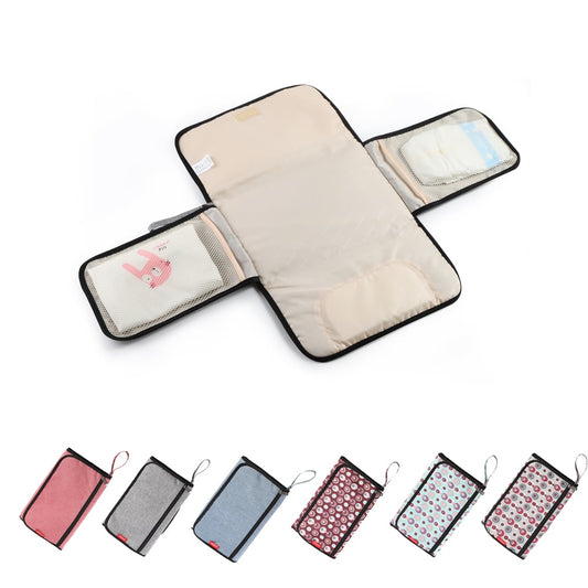Portable Baby Diaper Changing Pad and Bag
