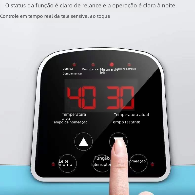Multifunctional Baby Bottle Warmer with Remote Control